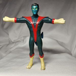 Vintage Marvel X-Men Nightcrawler Rubber Bendy Action Figure